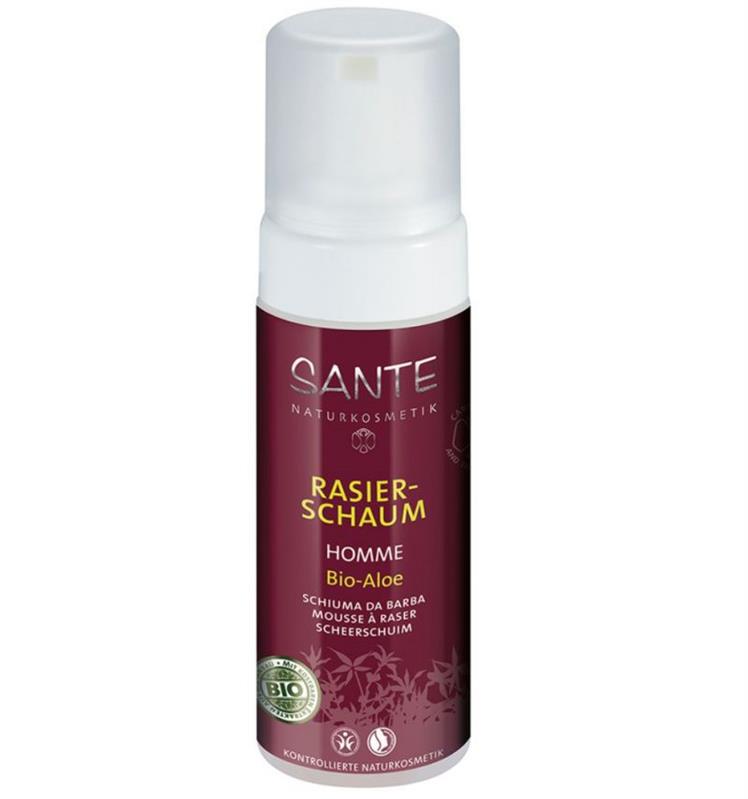 Spuma de Ras Bio Barbati cu Aloe Vera Sante 150ml