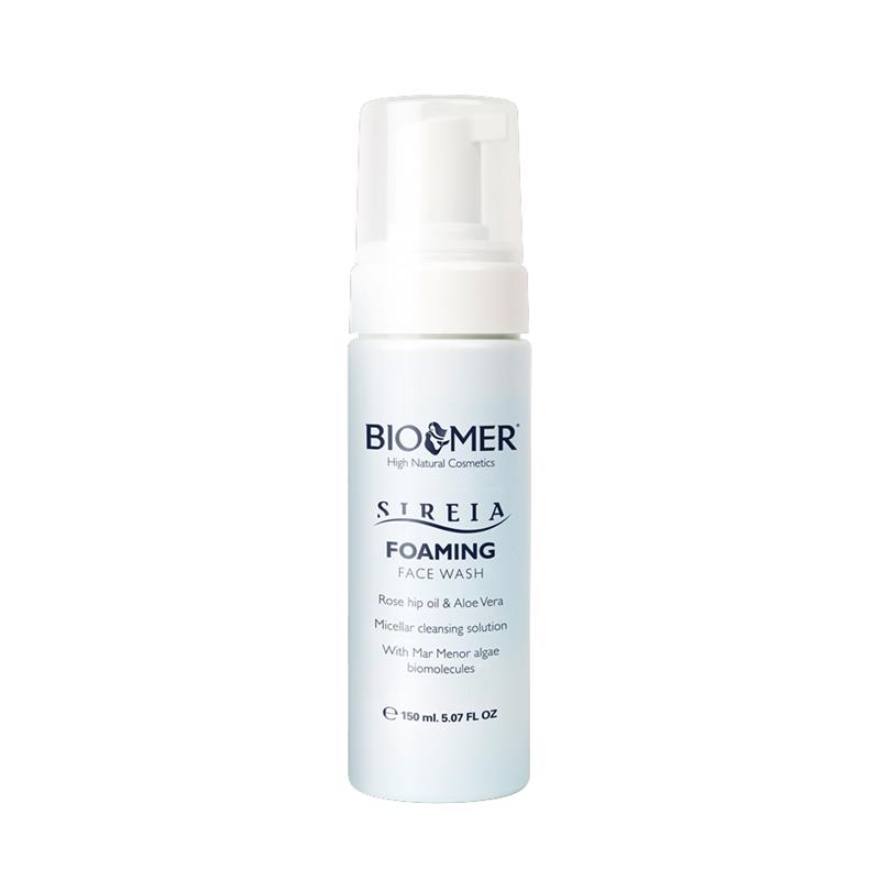 Spuma pentru Curatarea Fetei cu Ulei de Macese si Aloe Vera Sireia 150 mililitri Bio Mer