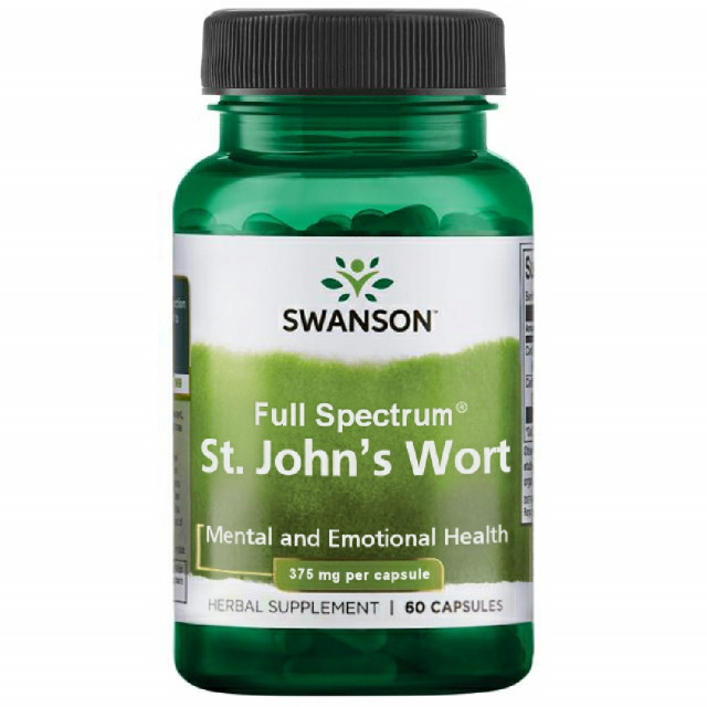 St.John's Wort - Sunatoare 375 miligrame 60 capsule Swanson