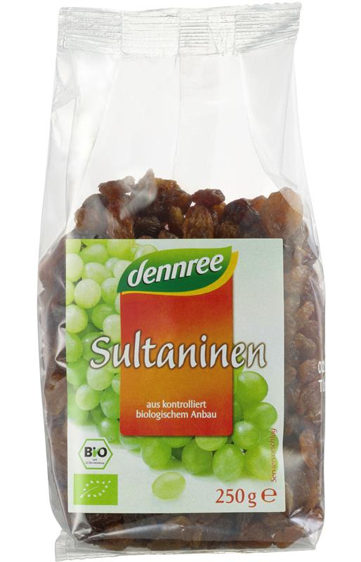 Stafide Bio 250 grame Dennree