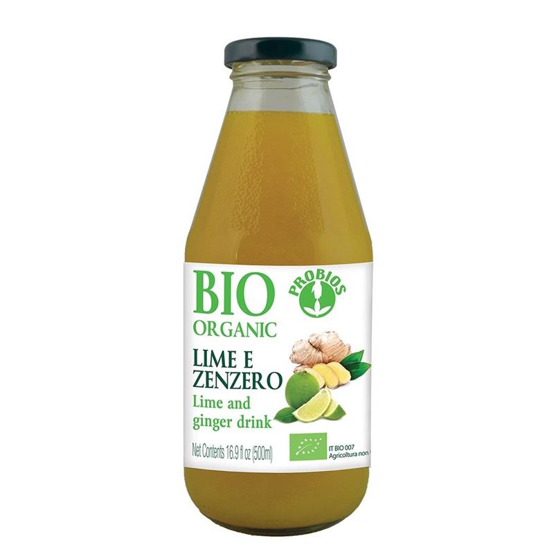 Suc Bio cu Lime si Ghimbir Probios 500ml
