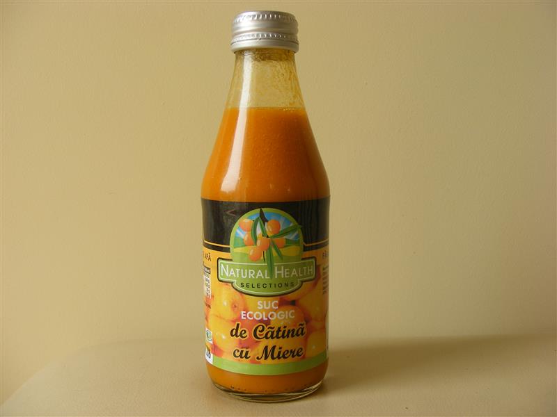 Suc Bio de Catina cu Miere Natural Health 200ml