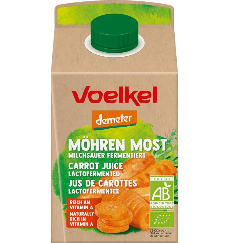 Suc Bio de Morcovi Lactofermentat Voelkel 500ml