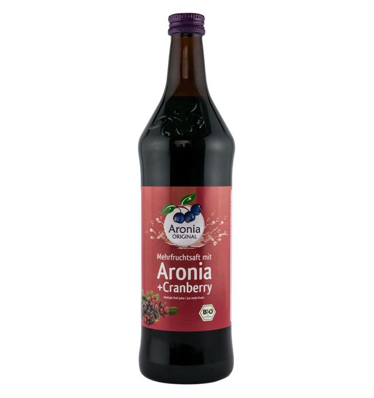 Suc de Aronia cu Suc de Merisoare Bio Aronia 700ml