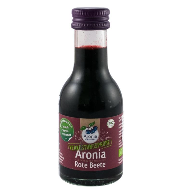 Suc de Aronia cu Suc de Sfecla Rosie Lacto Fermentat Bio Aronia 100ml