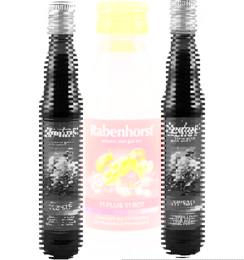 Suc de Fructe 11 Plus 11 Rosu 125 mililitri Haus Rabenhorst