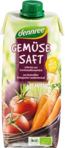 Suc de Legume Bio Vegan Dennree 500ml