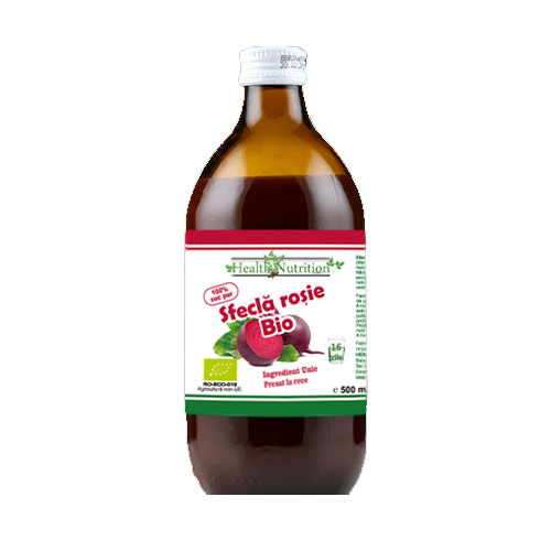 Suc de Sfecla Rosie Bio 100% Pur 500ml Health Nutrition