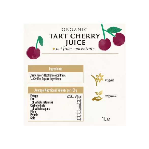 Suc de Visine Pur Eco 1000 mililitri Biona