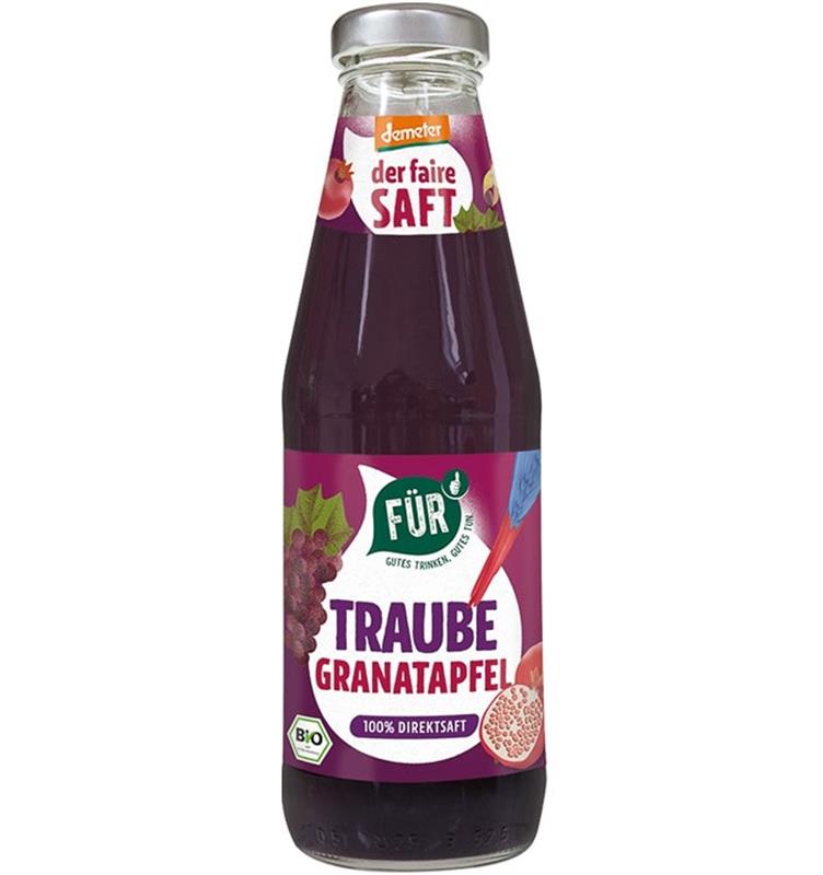 Suc din Struguri si Rodie Bio 500 mililitri Voelkel