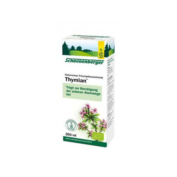 Suc Pur de Cimbrisor Bio Schoenenberger  200ml