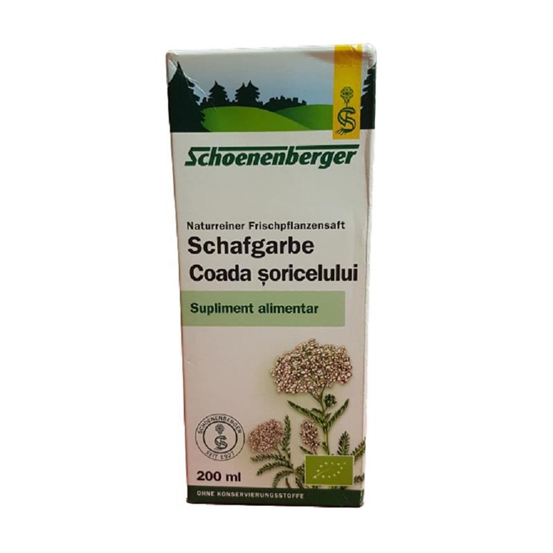 Suc Pur de Coada Soricelului Bio Schoenenberger 200ml