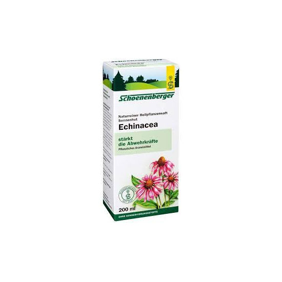 Suc Pur de Echinaceea Bio Schoenenberger 200ml