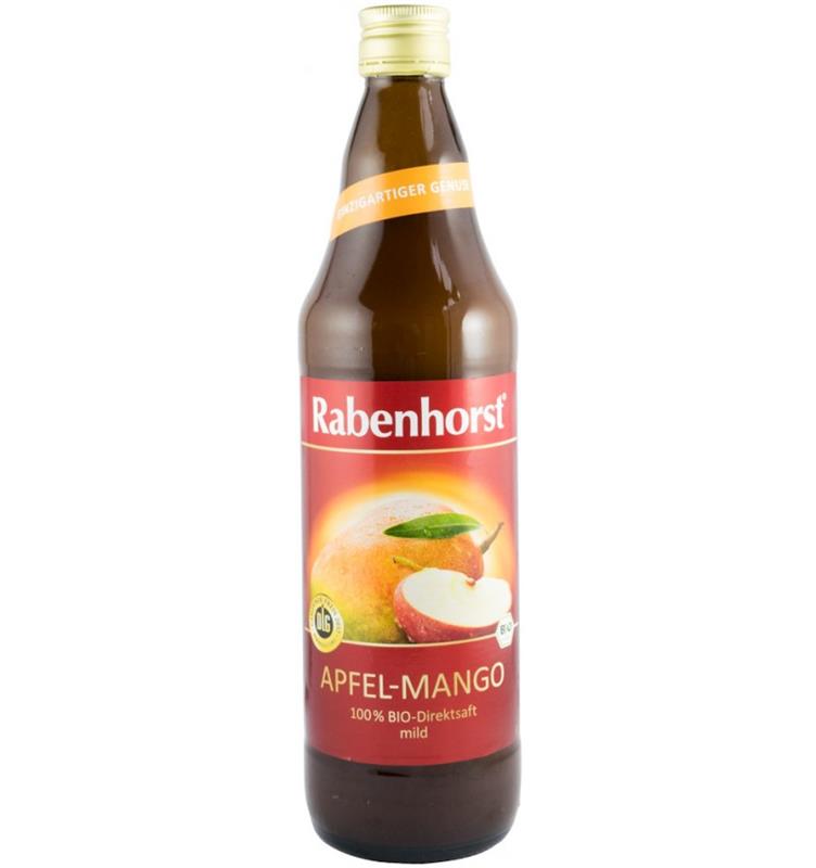 Suc Pur de Mere si Mango Bio 750ml Haus Rabenhorst