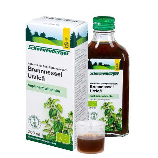 Suc Pur de Urzica Bio Pronat 200ml