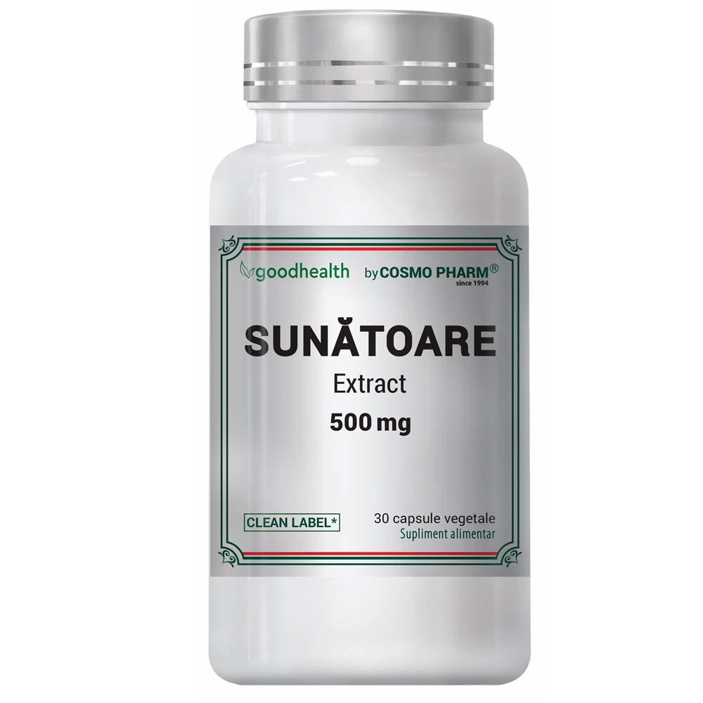 Sunatoare Extract 500 miligrame 30 capsule Cosmo Pharm
