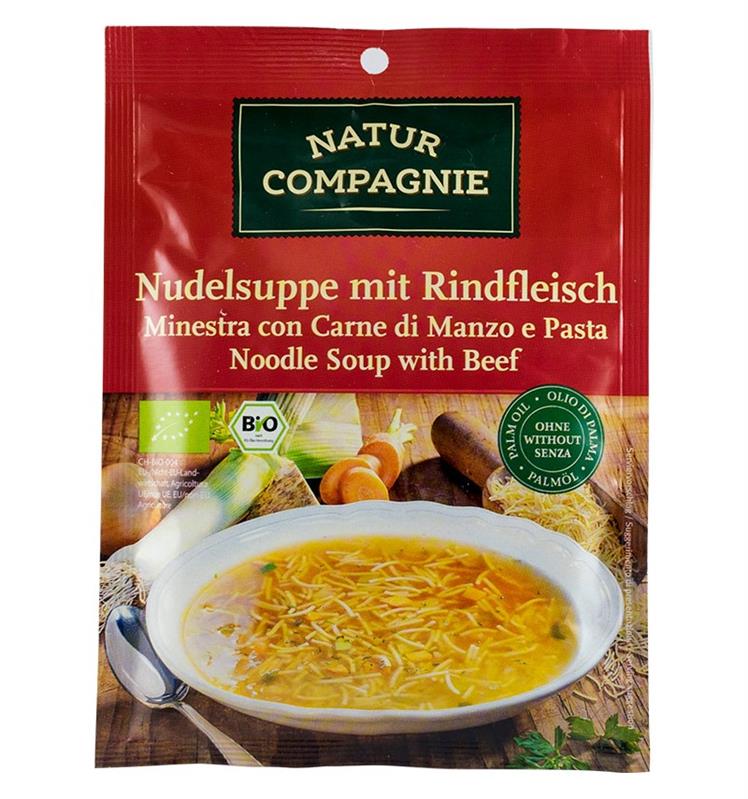 Supa Bio de Taitei cu Carne de Vita Natur Compagnie 40gr