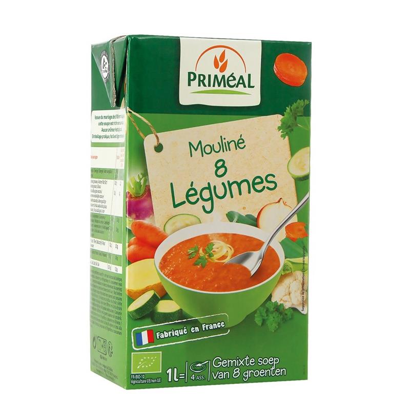 Supa Crema cu 8 Legume Bio 1L Primeal