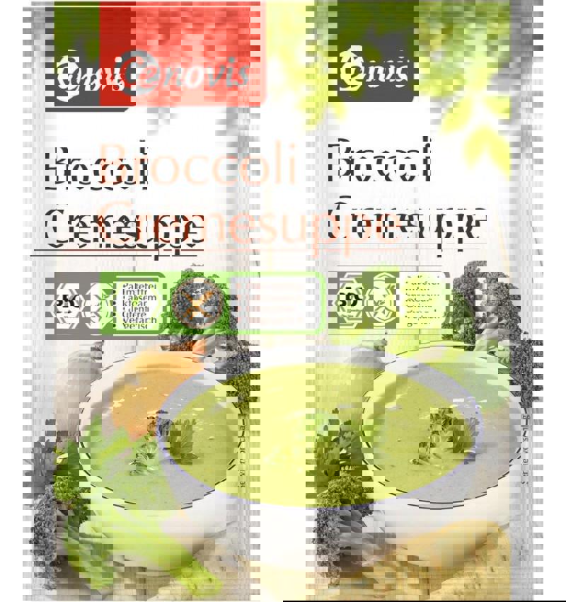 Supa Crema de Broccoli Bio 45 grame Cenovis