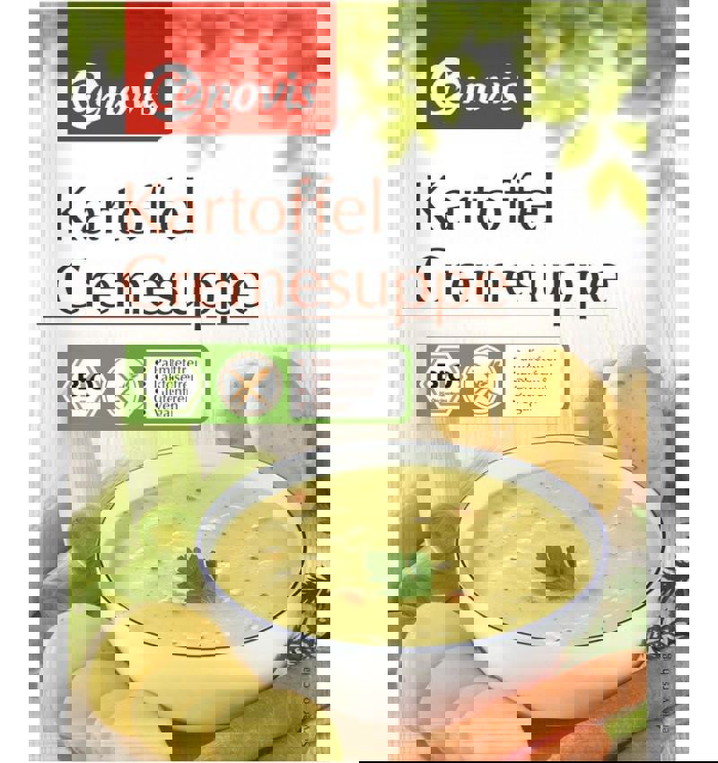 Supa Crema de Cartofi Bio 48 grame Cenovis