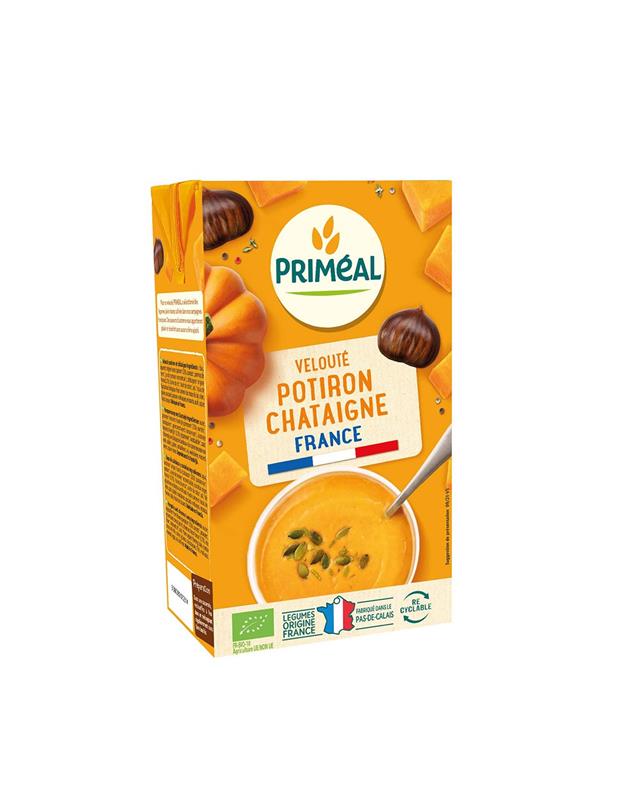 Supa Crema de Dovleac si Castane Bio Primeal 1L