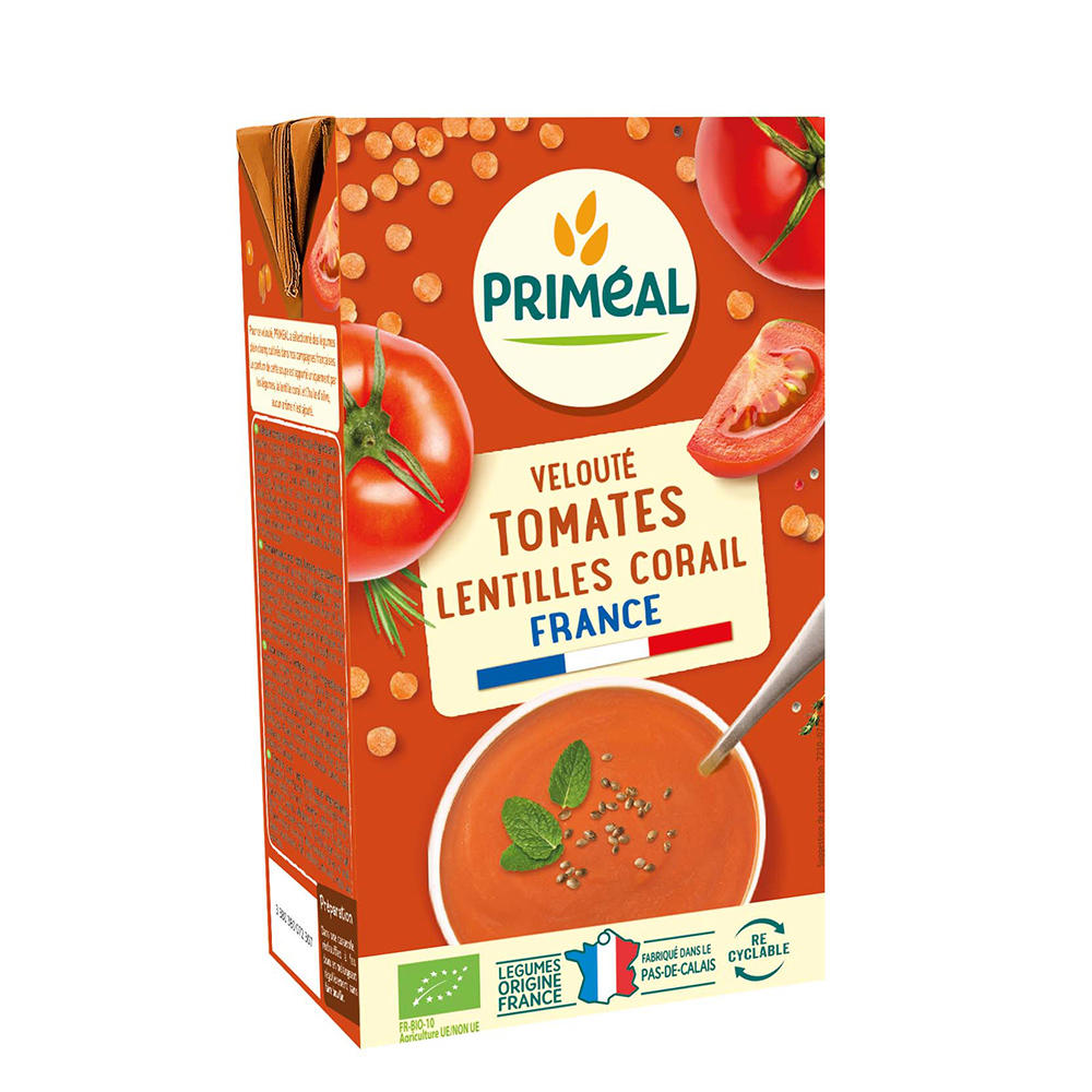 Supa Crema Rosii si Linte Rosie Bio Primeal 1L