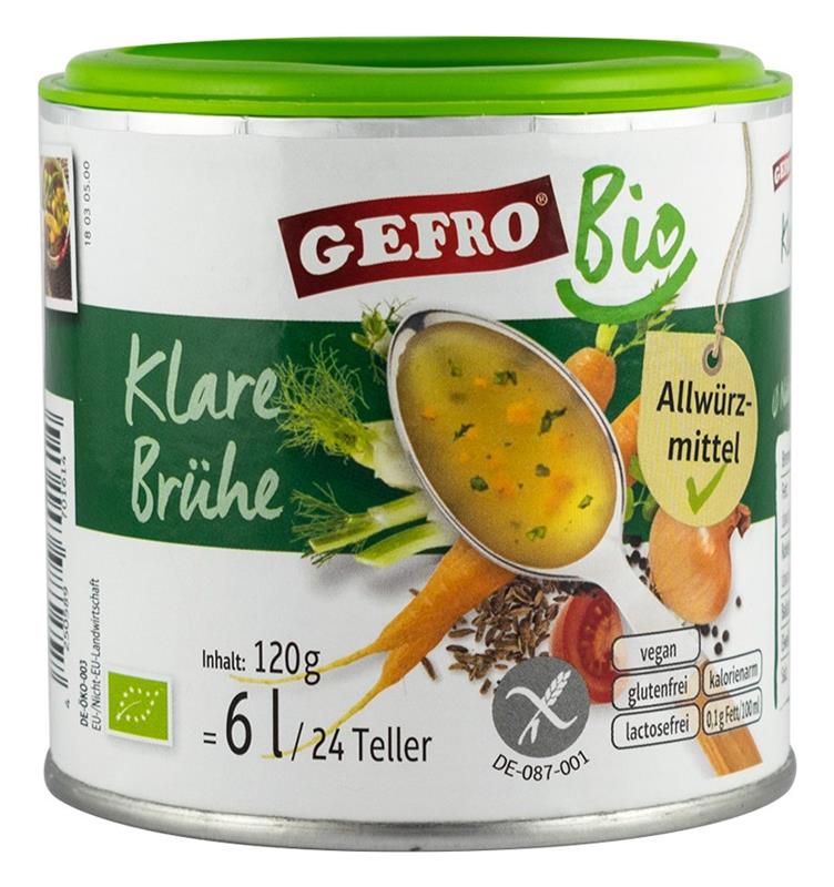 Supa de Leguma Fara Gluten Bio 120gr Gefro