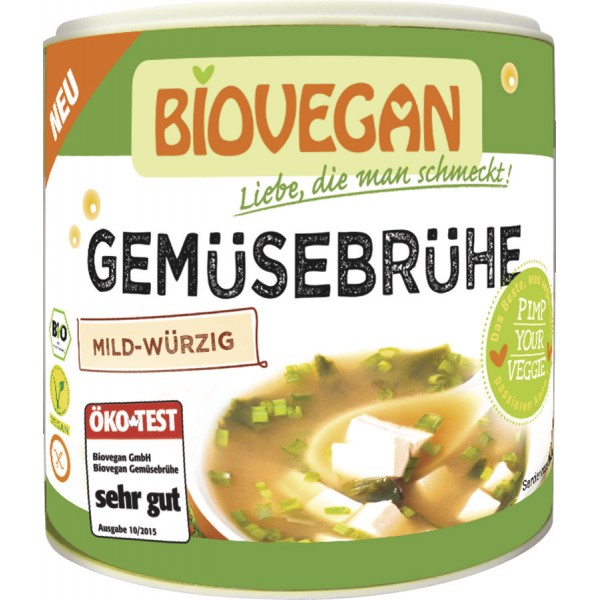 Supa de Legume Bio Usor Picanta Biovegan Pronat 150gr