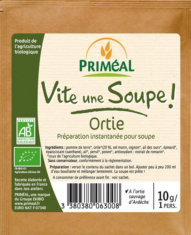 Supa Instant de Urzici Bio Primeal 10gr