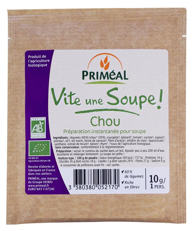 Supa Instant de Varza Bio Primeal 10gr