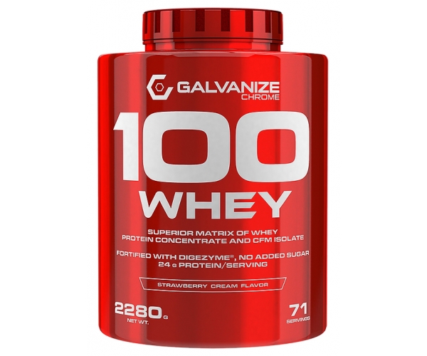 Supliment Alimentar 100 Whey 2280 grame Galvanize Nutrition