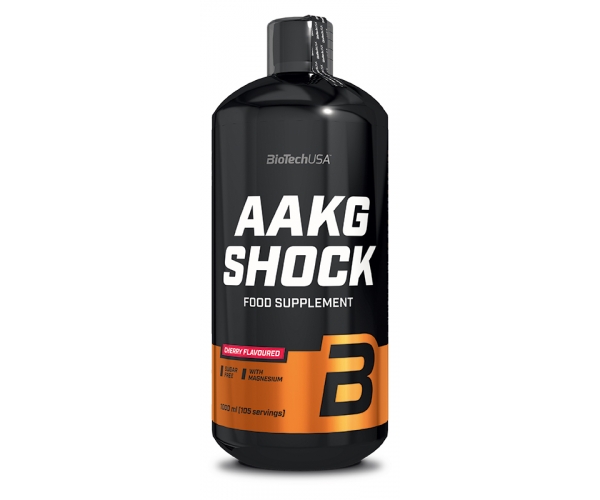 Supliment Alimentar AAKG SHOCK Portocale 1000ml Bio Tech USA