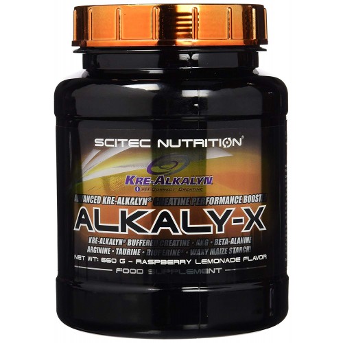 Supliment Alimentar Alkaly X Aroma Limonada de Zmeura 660 grame Scitec Nutrition