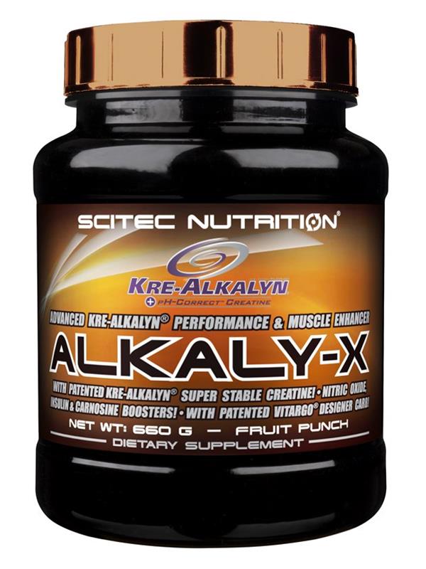 Supliment Alimentar Alkaly X Aroma Punch de Fructe 660 grame Scitec Nutrition