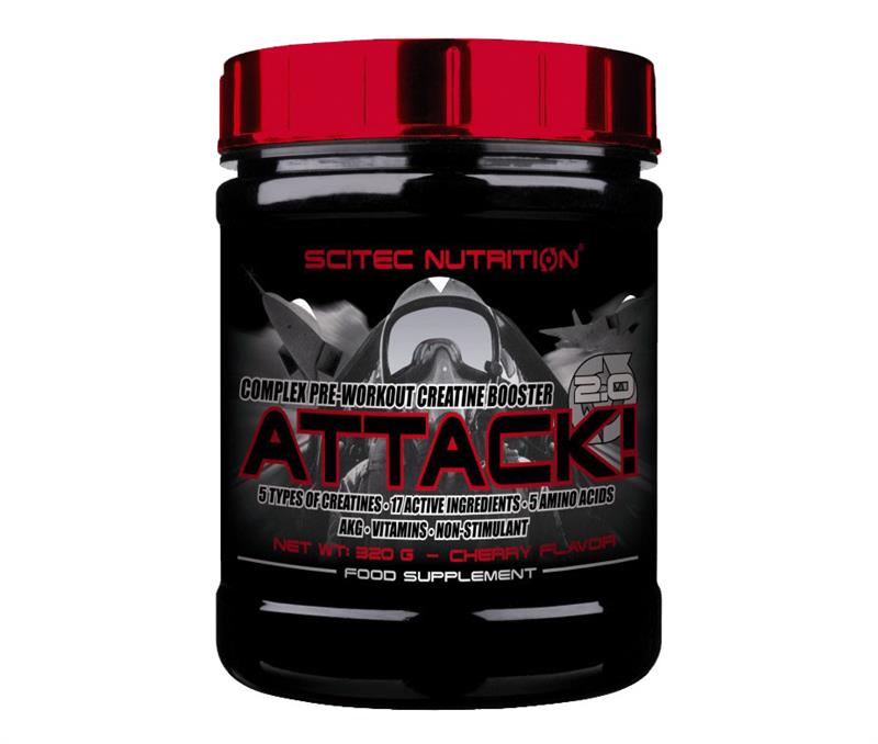 Supliment Alimentar Attack 2.0 320 grame Scitec Nutrition