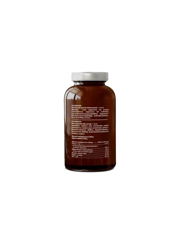 Supliment Alimentar Cetone BHB cu Zmeura 150 grame Diet Food