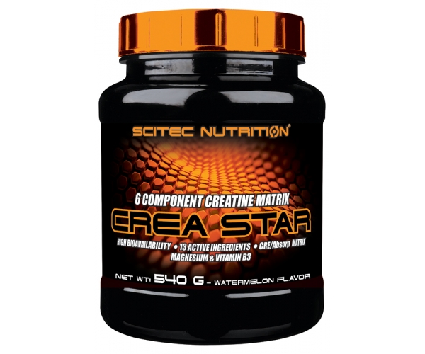 Supliment Alimentar Crea Star Aroma Pepene 540 grame Scitec Nutrition