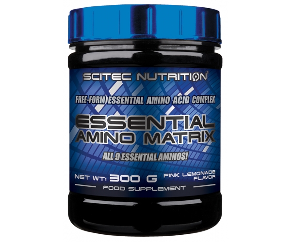 Supliment Alimentar Essential Amino Matrix Aroma Lamaie Roz 300 grame Scitec Nutrition