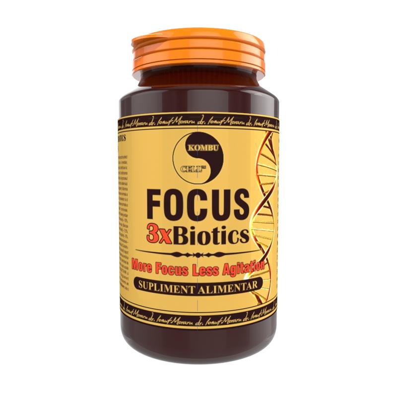 Supliment Alimentar Focus 3xBiotics 40 capsule Medica
