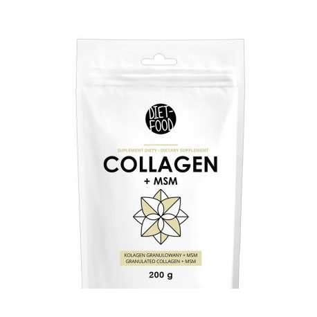 Supliment Alimentar Instant Colagen si MSM 200gr Diet Food