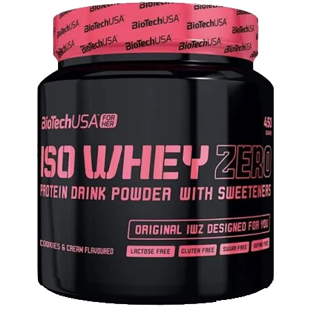 Supliment Alimentar Iso Whey Femei Zero 450 grame Bio Tech USA