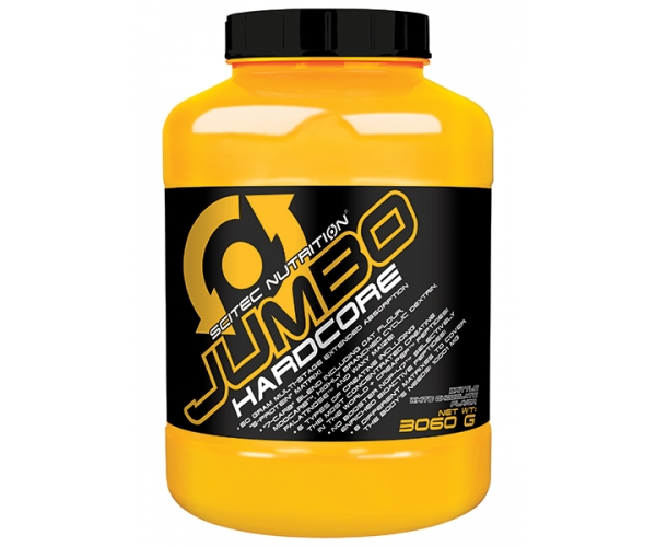 Supliment Alimentar Jumbo Hardcore Aroma Ciocolata Alba 3060 grame Scitec Nutrition