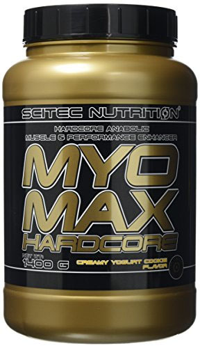 Supliment Alimentar MyoMax Hardcore Crema Iaurt cu Fursecuri 1400 grame Scitec Nutrition