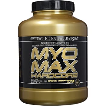 Supliment Alimentar MyoMax Hardcore Crema Iaurt cu Fursecuri 3080 grame Scitec Nutrition