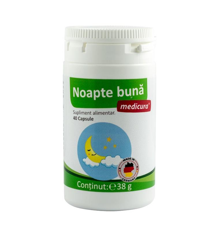 Supliment Alimentar Noapte Buna 40cps Medicura