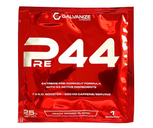 Supliment Alimentar Pre-Antrenament Pre 44 Piersici cu Mango 25 grame Galvanize