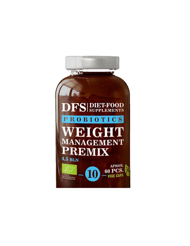 Supliment Alimentar Premix Probiotice Controlul Greutatii Bio 60 capsule Diet Food