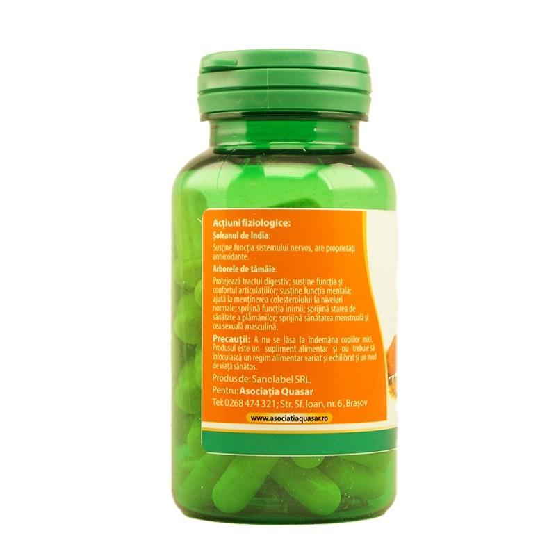 Supliment Alimentar Q-Reuma cu Tamaie si Curcuma 60 capsule Kotys