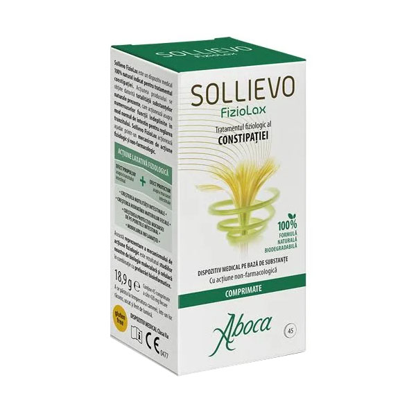 Supliment Alimentar Sollievo Fiziolax 45 capsule Aboca