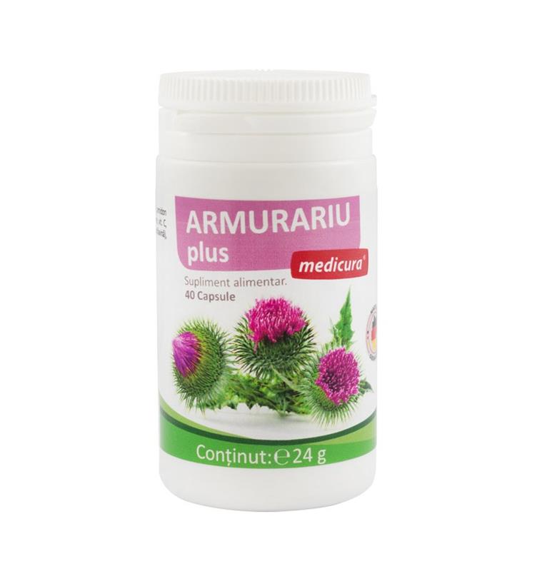 Supliment Armurariu Plus 40cps Medicura